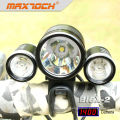 Maxtoch BI6X-2 4*18650 Battery Pack 3*XML T6 CREE LED Light Bike